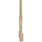 Ekena Millwork Kennewick Rough Sawn Timber Gable Bracket, Douglas Fir, 84"W x 35"H x 2"D x 6"F, 10/12 Pitch GBW084X35X0206KEN00RDF - alternate 5